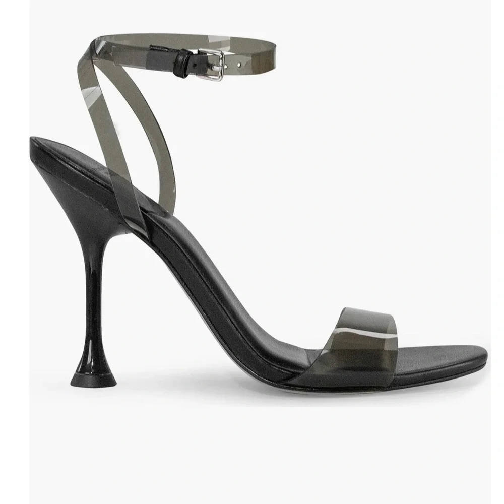 Marc Fisher LTD Calisty Sandal (Women) – Elegant Black Strappy Heels Size 7.5